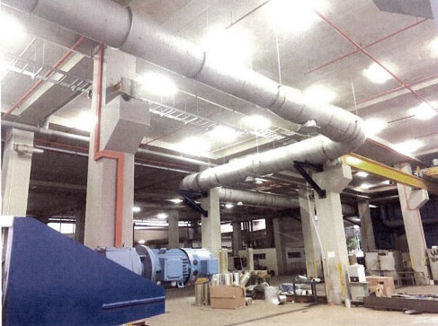 Installation of Stainless Steel Duct & Welding