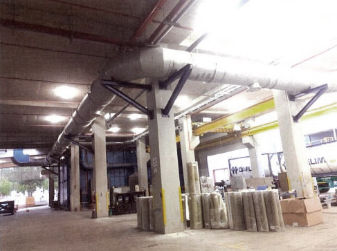 Installation of Stainless Steel Duct & Welding